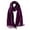 Purple, variant on Women Solid Color Scarf Solid Color Thickened Warm Tassel Shawl Scarf Winter Scarfs Accountant Scarf Hats And Scarves Women Desert Scarf Wool Scarf Tartan Pulpit Scarves Scarf Set Small Scarf for Neck
