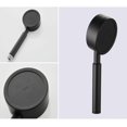 thumbnail image 4 of Ventas promocionales Cabezal de ducha con manguera y ducha de mano de 78 mm de diámetro con manguera de ducha de 1,5 m, ducha de mano de acero inoxidable que ahorra agua y de alta, 4 of 5