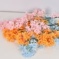 thumbnail image 6 of Mdesiwst 1 Bunch Artificial Flower Non-fading Faux Silk Cross Cherry Blossom Desktop Decoration, 6 of 7