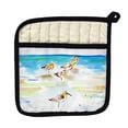 thumbnail image 2 of Betsy Drake PT1090 Five Sanderlings Pot Holder, 2 of 2