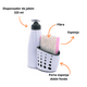 thumbnail image 3 of Dispensador de Jab√≥n con Porta Esponja Good & Good DJ97176, 3 of 7