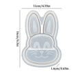thumbnail image 3 of ddioayh Easter Silicone Mold 2-in-1 Bunny Easter Egg Tray and Dropper Base Food-Grade Reusable for DIY Crafting Holiday Decoration and Aromatherapy, 3 of 9