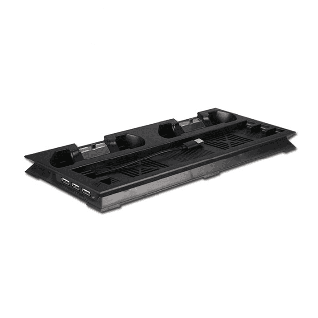 Support Vertical de Refroidissement 2 Chargeurs de Contrôleur Station de Charge 2 Ventilateurs Refroidisseur 3 HUB pour Accessoires PS 4 Pro