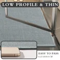 thumbnail image 4 of ChakmeOne Bathroom Rug Set 3 Piece, Non Slip Bath Mats,Super Absorbent Quick Dry Machine Washable,Complete Bath Mats for Shower Tub Floor & Toilet, 17"x24"+17"x32"+17.5"x24"U-Shape, 4 of 8