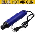 thumbnail image 1 of Pistola de aire caliente estándar americana con enchufe plano de 110 V de color, película termorretráctil, sello de goma para cerámica blanda, polvo convexo, herramienta de bricolaje, secador de pelo, 1 of 6