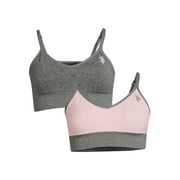 U.S. Polo Assn. Women’s and Women’s Plus Seamless Bra Set, 2-Pack