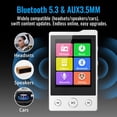 thumbnail image 4 of Reproductor MP3 Phinistec F6 64GB Bluetooth 5.3 2.4" Touch, 4 of 7