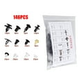 thumbnail image 3 of IKemiter 100/146/350pcs Auto Fastener Clip Car Push Pin Rivet Bumper Door Panel Retainer Fastener, 3 of 7
