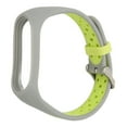 thumbnail image 3 of Replacement Wristband Full Protection Adjust Size Soft Silicone Smart Bracelet Strap for Mi Band 7 Grey Green, 3 of 14