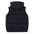 thumbnail image 2 of MADHERO Men's Lightweight Sleeveless Puffer Vest with Hood Water-Resistant Outdoor Vest Jacket Navy Blue Size L, 2 of 6