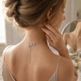 thumbnail image 4 of 2Pcs Layering Necklace Clasp White Gold Plated Copper Multi Strand Triple Double Layered Necklaces Clasps Connectors Separator with Adjustable Chain for Stackable Necklace DIY Jewelry Making, 4 of 10