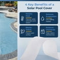 thumbnail image 6 of Blue Wave 14-Mil 20' x 44' Rectangular in-Ground Pool Solar Cover, 6 of 7