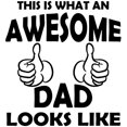 thumbnail image 3 of CafePress - Awesome Dad Looks Like Pajamas - Men's Light Loose Fit Cotton Pajama Set, 3 of 7