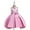 Hot Pink, variant on EGNMCR Evening Gowns for Women, Formal Dresses for Women, Women's Cocktail Dresses Toddler Girls Solid Color Pearl Embroidery Bowknot Birthday Party Flowers Gown Kids Dresses Girl Dress