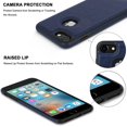 thumbnail image 5 of Unique Design Luxury Leather Business Phone Case for iPhone 7 & iPhone 8 & iPhone SE 2020 (2nd Generation) Anti-Slip Scratch Resistant Ultra Slim Protective Case 4.7” (Blue), 5 of 10