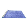 thumbnail image 2 of Ahgly Company Machine Washable Indoor Rectangle Persian Blue Traditional Area Rugs, 5' x 8', 2 of 4