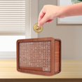 thumbnail image 4 of IMENGL Exquisite Counter Box With Counter Simple Home Counter Bank Wooden Handicrafts 2ml Change Sorter,Big Bank,Cat Bank,Pug Bank,Kids Bank,Change Counter,Girls Stuff,Baby Stuff,Miniature Locker,Sa, 4 of 6
