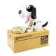 thumbnail image 2 of Alcancía peculiar y peculiar con forma de perro que come dinero, alcancía con forma de perro que roba dinero, perro obsesionado con el dinero, gato, perro del dinero, alcancía con forma de caja, 2 of 6