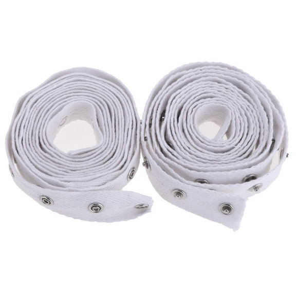 2 Yards White Sewing Tape Buttons Zipper Fastener Repment 20mm Width Teddy Crotch Sewing DIY