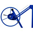 thumbnail image 2 of 16Ft Drywall Lift with Adjustable Telescopic Arm and Caster Wheels,Drywall Panel Hoist with 360° Rotatable Cradle,Blue, 2 of 9