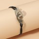 thumbnail image 5 of Esposas ajustables pulseras trenzadas pareja pulsera trenzada para mujeres hombres -ayane, 5 of 5