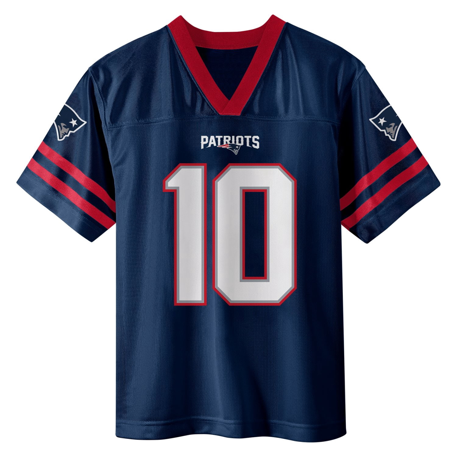 NFL NEW ENGLAND PATRIOTS Boys Jersey Game Day Fan Apparel -Maye