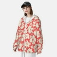 thumbnail image 5 of Sigee Beige Flowers Print UPF50+ Men's Sun Protection Hoodie Shirt SPF UV Shirt Long Sleeve Fishing Outdoor Lightweight, S-3XL, 5 of 9
