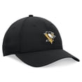 thumbnail image 3 of Men's Fanatics Black Pittsburgh Penguins Front Office Ripstop Adjustable Hat, 3 of 4