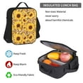 thumbnail image 5 of Pofeuu Abstract Leopard Print Sunflower Print Backpack Travel Backpacks With Lunch Bag Pencil Bag Set 3 pcs Set Cartoon Backpack, 5 of 7