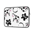thumbnail image 2 of Bingfone Cute Cow And Milk Stains Laptop Sleeve Case 15 Inch, 360° Protective Computer Carrying Bag, 2 of 9