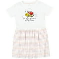 thumbnail image 3 of Inktastic Bee Future Big Sister Girls Toddler Dress, 3 of 5