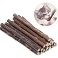 thumbnail image 4 of Pack of 10 Matatabi Cat Sticks, Dried Catnip Natural Catnip Matabi Stick Chew Cat Toy., 4 of 5