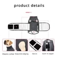 thumbnail image 6 of GASTROPOD 2026 New Dog Anxiety Vest Jacket,Comfort Dog Calming Vest Adjustable Relief Coat for Dogs,Anti-Anxiety Shirt Pet Thunder Jacket Dog Anxiety Relief Wrap for Thunderstorm,Fireworks,Separation, 6 of 7