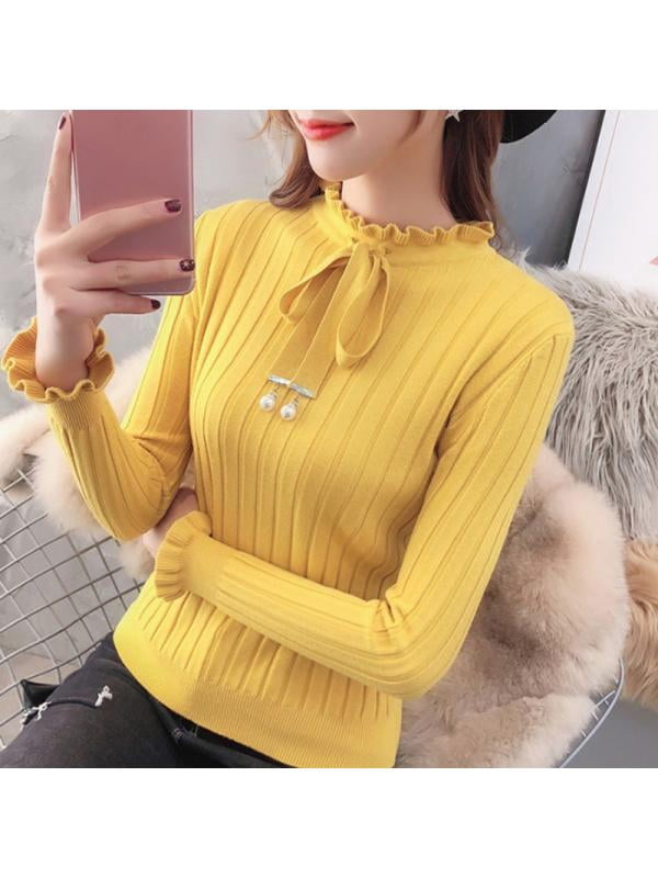 yellow sweater walmart