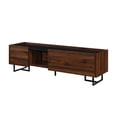 thumbnail image 3 of Pemberly Row Wood Media Console for TVs up to 65" - Dark Walnut, 3 of 6