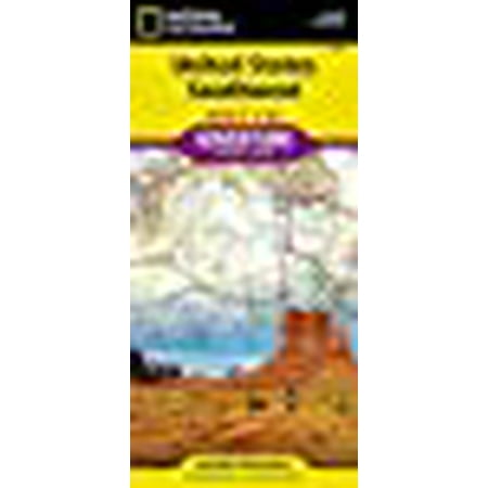 Southwest Florida Map - National geographic adventure map: united states, southwest - folded map: 9781566957151