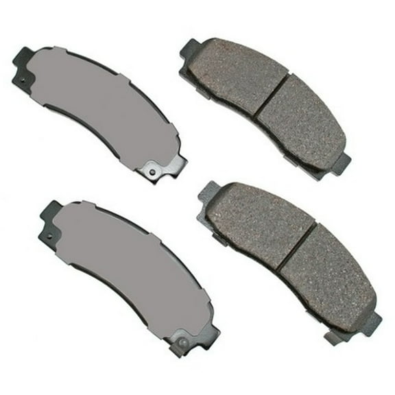 Akebono PRO-ACT Ultra-Premium Brake Pad Set, Ceramic Fits select: 2005-2006 CHEVROLET EQUINOX, 2002-2007 SATURN VUE