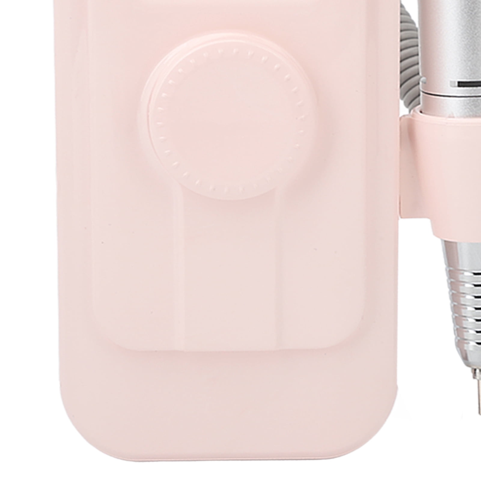 BIMZUC Portable Electric Nail Drill Machine Rechargeable 35000 RPM Professional High Power Nail Art File Drill Kit for Gel Nails, Pink (9.45 in / 24 cm)