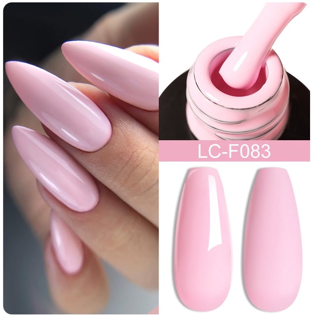 LILYCUTE Pink Series Esmalte De Gel De Uñas Mate Semi Permanente Soak Off UV LED Nail Art Design Barniz Gao Jiahui unisex