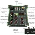 thumbnail image 2 of Amdohai 5-Channel Compact Audio Mixer Sound Mixing Console 48V Phantom, 2 of 8