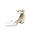 Black Patent, variant on forever Link Women's Ankle Strap High Heel Sandal, Pointed Toe Beige Patent, 8
