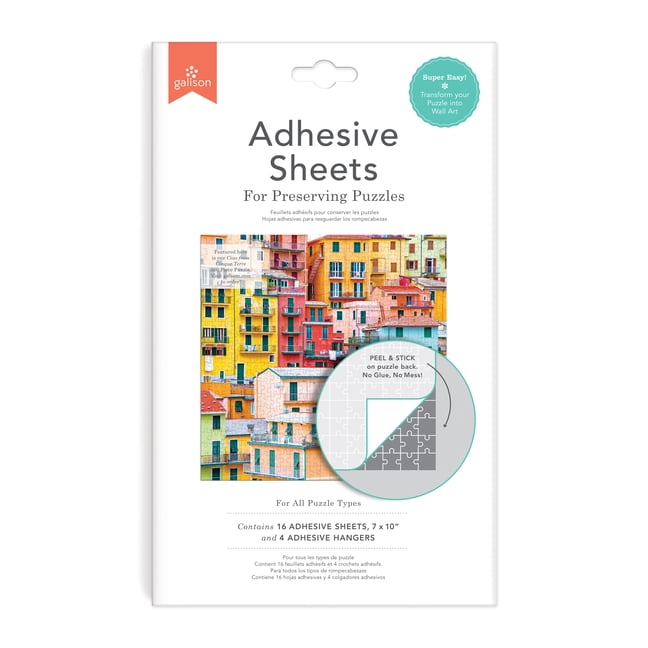 Puzzle Glue Sheets