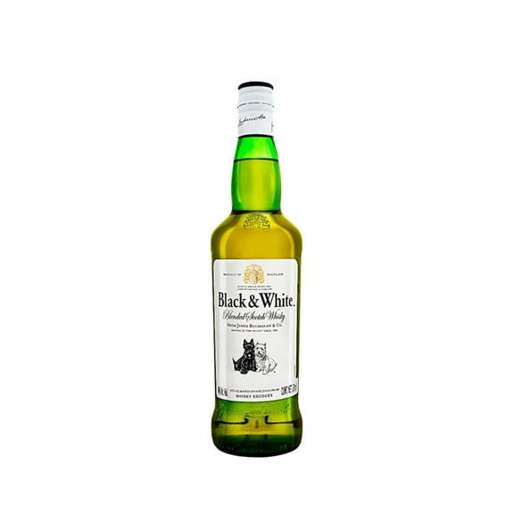 Whisky Black & White Original Blended Scotch 700 ml