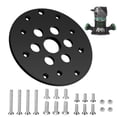 thumbnail image 3 of Guide Bushing Router Plate, Metal Construction, 1-1/4 Inch Center Opening, Black, 1 Set in OPP Bag, 3 of 6