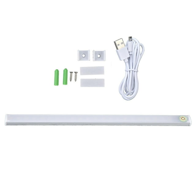 USB Under Cabinet Light Touch 22 LED Dimmable Soft Warm White Lighting for Bedroom