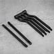 thumbnail image 5 of BOROCO Soportes de Barras de Soporte para alforjas Kit de reemplazo de Soporte Lateral para alforjas de Motocicleta de Acero Inoxidable Universal, 5 of 9
