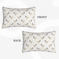 thumbnail image 2 of Zufioo Funny Chicken Print Double-sided Plush Pillow Cover,Decorative Pillow Protector without Pillow Core, Suitable for Sofa, Bedroom, Car-14"x20", 2 of 6