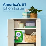 Puffs Plus Lotion Facial Tissues, 8 Family Size Boxes, 124 Tissues per Box