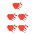 thumbnail image 2 of VONKY 20 Pieces Car Wheel Nut Caps Universal Exterior Anti-rust Auto Hub Screw Cover Dust-proof Automobile Tire Protector Red 19mm 5Set, 2 of 6