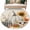 Beige, variant on Pumpkins Thanksgiving Round Rug 4ft Washable Circle Entryway Rugs Non Slip Fall Wooden Botanical Floral Area Rug Indoor Floor Carpet for Bedroom Kitchen Living Room Home Office Dining Room Nursery